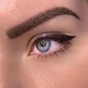 Eyeliner Tattoo result by 5 Star PMU Academy in Dallas, TX