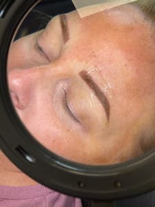 Eyeliner Tattoo result by 7th Lash & Brow in Star, ID