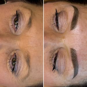 Eyeliner Tattoo result by A & A Studios in Clovis, CA