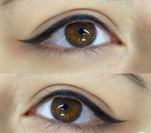 Eyeliner Tattoo result by A+ Cosmetic Microblading in Westmont, IL