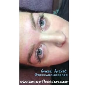 Eyeliner Tattoo result by A NuReflection Permanent Cosmetics, Tattoos & Aesthetics in Turnersville, NJ