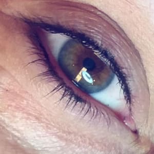 Eyeliner Tattoo result by About Face in Maplewood, MO