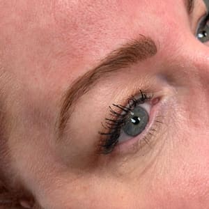 Eyeliner Tattoo result by About Face Inc. - Robin Hays, CPCP in Chattanooga, TN