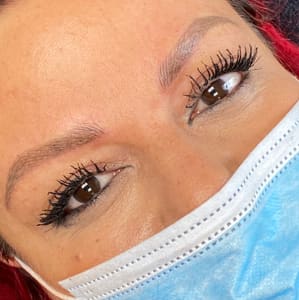 Eyeliner Tattoo result by About Face Permanent Cosmetics in Brielle, NJ