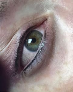 Eyeliner Tattoo result by ABQ Eyebrow Microblading in Rio Rancho, NM