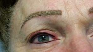 Eyeliner Tattoo result by Absolutely Electrolysis Salon & Permanent Makeup in Fox River Grove, IL