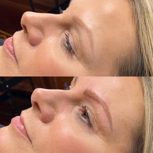 Eyeliner Tattoo result by ACQUA + Ink Permanent Makeup in Springdale, AR