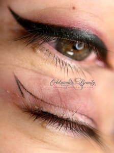 Eyeliner Tattoo result by Adriana's Beauty LLC in Fairfax, VA