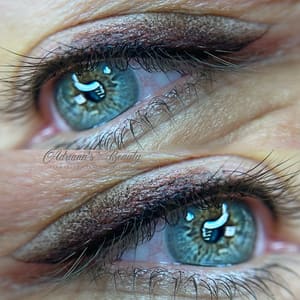 Eyeliner Tattoo result by Adriana's Beauty LLC in Fairfax, VA