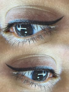 Eyeliner Tattoo result by Adriana's Permanent Makeup in Wilmington, MA