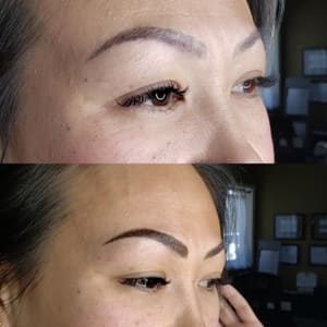 Eyeliner Tattoo result by Aeris Skin & Beauty in Carmichael, CA