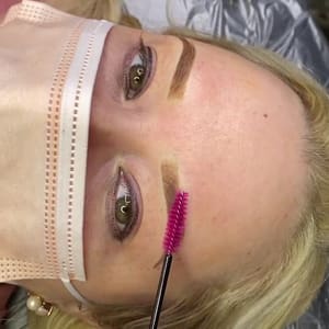 Eyeliner Tattoo result by Aesthetic Finesse in St Charles, MO