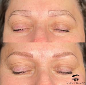 Eyeliner Tattoo result by AestheticBrow LLC in Gold Canyon, AZ