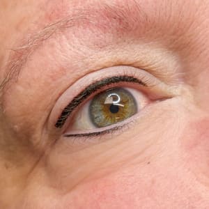 Eyeliner Tattoo result by Aesthetics & PMU by Lo in Loveland, CO