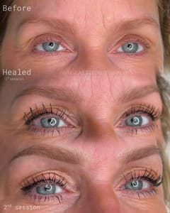Eyeliner Tattoo result by Aglaetbeauty brows in Smithtown, NY