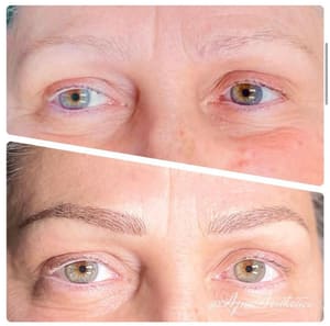 Eyeliner Tattoo result by Ajna Aesthetics in Falmouth, MA
