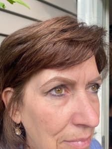 Eyeliner Tattoo result by AK Inked Alicia Kherkher Permanent Makeup in Rochester, MI
