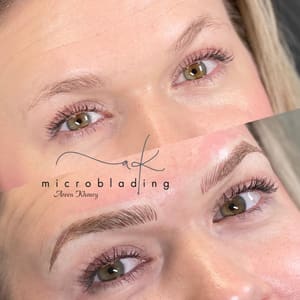 Eyeliner Tattoo result by AK Microblading LLC in Midland, MI