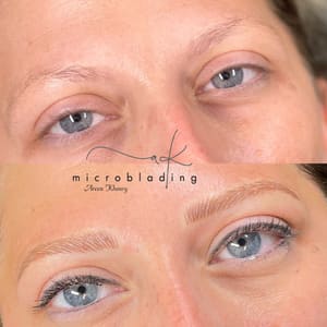 Eyeliner Tattoo result by AK Microblading LLC in Midland, MI