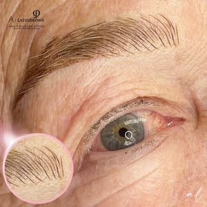 Eyeliner Tattoo result by AL Brows & Beauty in New City, NY