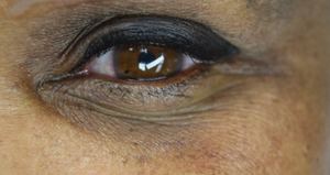 Eyeliner Tattoo result by Alba's Permanent Cosmetic Artistry in Midland, TX