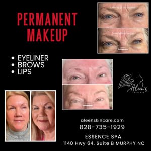 Eyeliner Tattoo result by Aleen's Skincare in Murphy, NC