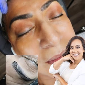 Eyeliner Tattoo result by Alexandra Ayala Studio in Kissimmee, FL