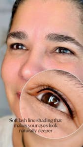 Eyeliner Tattoo result by Alina Star PMU in Keller, TX