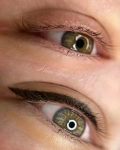 Eyeliner Tattoo result by Alina Tata PMU in Katy, TX