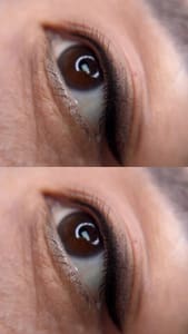 Eyeliner Tattoo result by Alina Tata PMU in Katy, TX