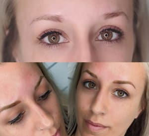 Eyeliner Tattoo result by All About the Brows LLC in Oneida, NY