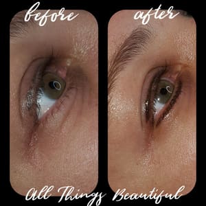 Eyeliner Tattoo result by All Things Beautiful, LLC in Ashland, KY