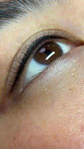 Eyeliner Tattoo result by Allure Studio And Academy ( San Jose ) in San Jose, CA
