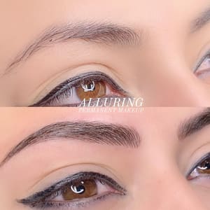 Eyeliner Tattoo result by Alluring Permanent Makeup in Las Vegas, NV