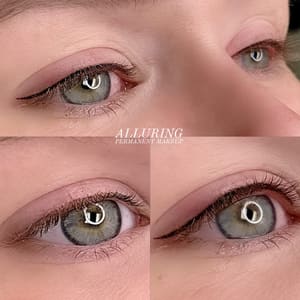 Eyeliner Tattoo result by Alluring Permanent Makeup in Las Vegas, NV