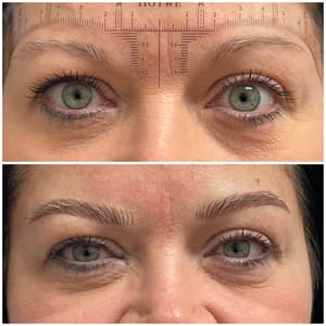 Eyeliner Tattoo result by Allyce Rose Permanent Cosmetics, LLc in Little Rock, AR