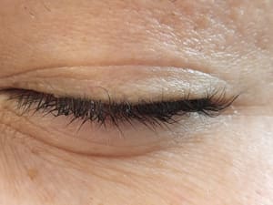 Eyeliner Tattoo result by Aloha Brow Bar in San Fernando, CA