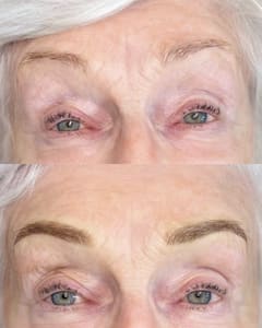 Eyeliner Tattoo result by Aloha Lashes And Brows in Ventura, CA