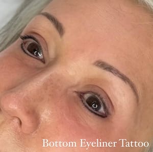 Eyeliner Tattoo result by Aloha Tevani in Jurupa Valley, CA