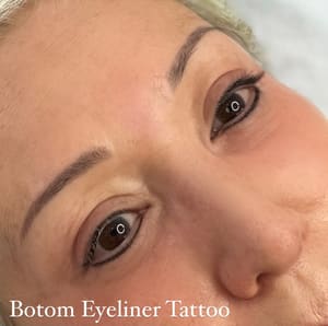 Eyeliner Tattoo result by Aloha Tevani in Jurupa Valley, CA