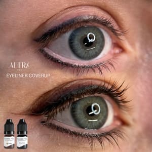 Eyeliner Tattoo result by ALTRA permanent makeup & academy in Columbia, MD