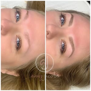 Eyeliner Tattoo result by Amy Jacobs Permanent Cosmetics in Lafayette, LA