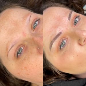 Eyeliner Tattoo result by Amzbrows Microblading in Napa, CA