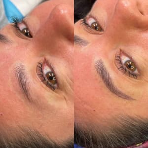 Eyeliner Tattoo result by Amzbrows Microblading in Napa, CA