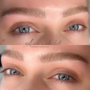 Eyeliner Tattoo result by Ana Ink LA in Glendale, CA