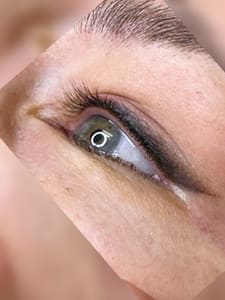 Eyeliner Tattoo result by Ana's Beauty Lab. Microblading and PMU In Austin. in Austin, TX