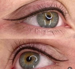 Eyeliner Tattoo result by Anahit’s Lash & Eyebrow Studio in Montebello, CA