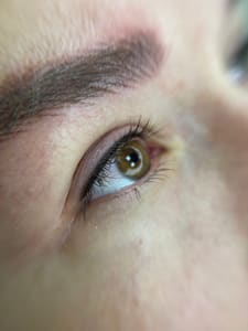 Eyeliner Tattoo result by Anastasia Maximova Permanent Makeup in Bethesda, MD