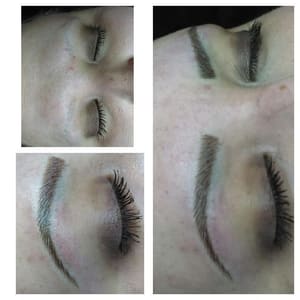 Eyeliner Tattoo result by Andrea's Permanent Makeup & tooth gems in Hesperia, CA