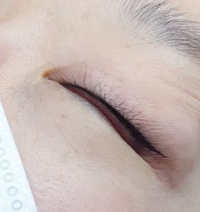 Eyeliner Tattoo result by Angel's Touch by Connie in La Habra, CA